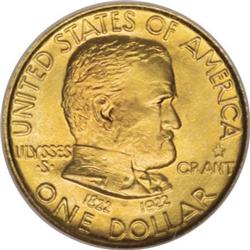 1922 G$1 Grant with Star MS67 NGC