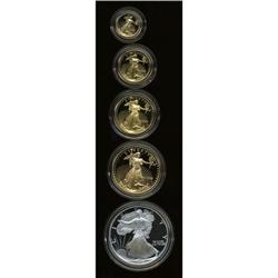 1995-W Tenth Anniversary American Eagles Set.