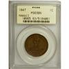 Image 1 : 1847 1C Hawaii Cent MS63 Brown PCGS