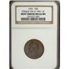 Image 3 : 1951 Quarter on a 1951 Cent MS66 BN NGC