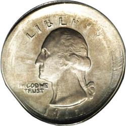 1967 25C PCGS Broadstruck Mated Error Pair