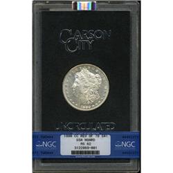 1880/79-CC $1 Reverse of 1878 GSA MS62 NGC