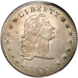 1795 $1 3 Leaves MS61 NGC