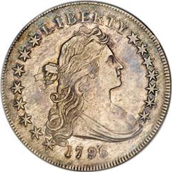 1796 $1 Small Date, Small Letters XF40 ANACS