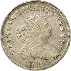 1798 $1 Large Eagle XF40 PCGS
