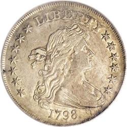 1798 $1 Large Eagle XF45 PCGS