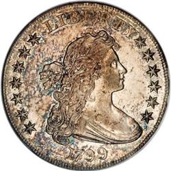 1799 $1 7x6 Stars MS62 NGC