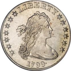 1799 $1 7x6 Stars--Improperly Cleaned--NCS. XF