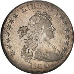 1800 $1 12 Arrows AU55 NGC