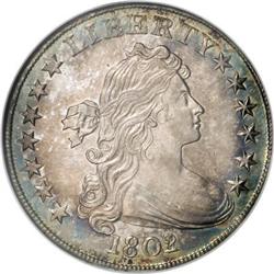 1802/1 $1 Narrow Date MS63 NGC