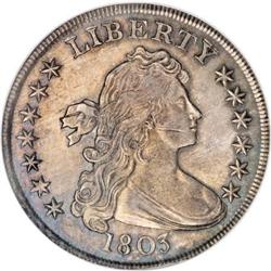1803 $1 Small 3 MS61 NGC