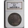 Image 3 : 1803 $1 Small 3 MS61 NGC