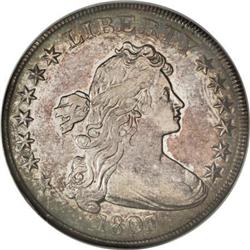 1803 $1 Small 3 AU55 NGC