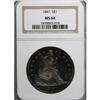 Image 3 : 1847 $1 MS64 NGC