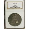 Image 3 : 1851 $1 MS63 NGC