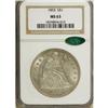 Image 3 : 1853 $1 MS63 NGC CAC