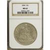 Image 3 : 1854 $1 MS62 NGC