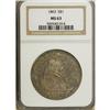 Image 3 : 1863 $1 MS63 NGC