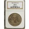 Image 3 : 1866 $1 Motto MS63 NGC