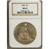 Image 3 : 1868 $1 MS63 NGC