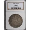 Image 3 : 1871-CC $1 AU58 NGC