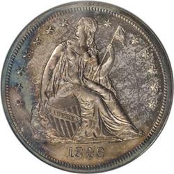 1846 $1 PR63 NGC