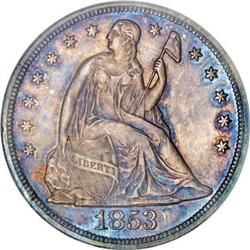 1853 $1 Restrike PR65 NGC