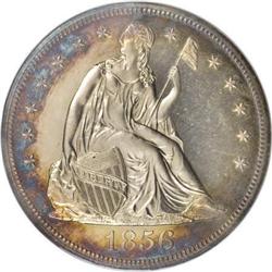 1856 $1 PR64 NGC