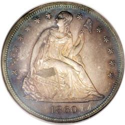 1860 $1 PR66 NGC