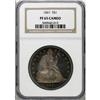 Image 3 : 1861 $1 PR65 Cameo NGC