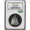 Image 3 : 1866 $1 Motto PR64 Cameo NGC CAC