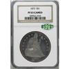 Image 3 : 1873 $1 PR63 Cameo NGC CAC