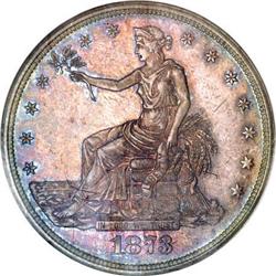1873 T$1 MS65 NGC