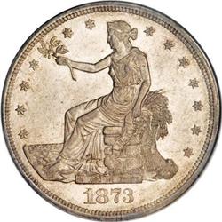 1873-CC T$1 AU58 NGC