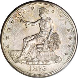 1873-S T$1 MS62 NGC