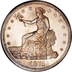 1875-S T$1 MS65 NGC