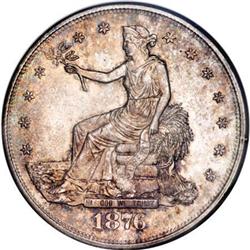 1876-S T$1 MS63 NGC