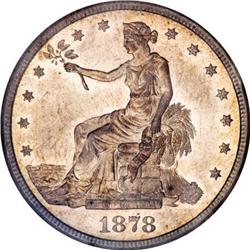 1878-CC T$1 AU58 NGC