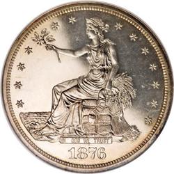 1876 T$1 PR64 Cameo NGC