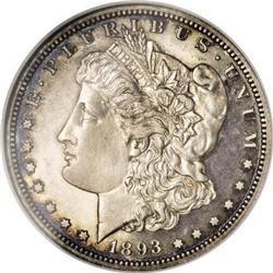 1893 $1 PR65 Cameo NGC