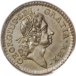 1723 1/2P Rosa Americana Halfpenny, Crown MS64