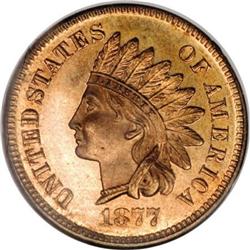 1877 1C PR65 Red NGC