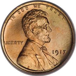 1917 1C MS67 Red PCGS