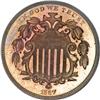 Image 1 : 1867 5C Rays PR66 Cameo NGC