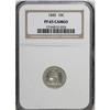 Image 3 : 1845 10C PR65 Cameo NGC