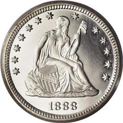 1888 25C PR67 Deep Cameo PCGS