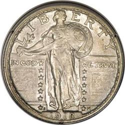 1918/7-S 25C AU53 PCGS