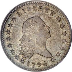 1794 50C--Damaged--NCS. XF Details