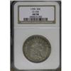 Image 3 : 1795 50C 2 Leaves AU58 NGC