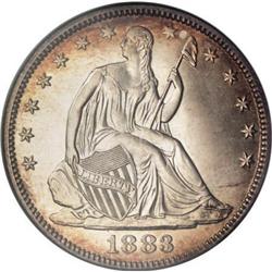 1883 50C MS67 NGC